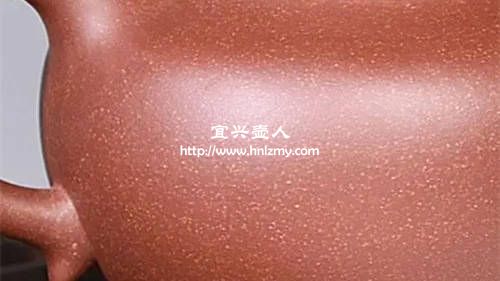 不同泥料的顆粒感是不同的