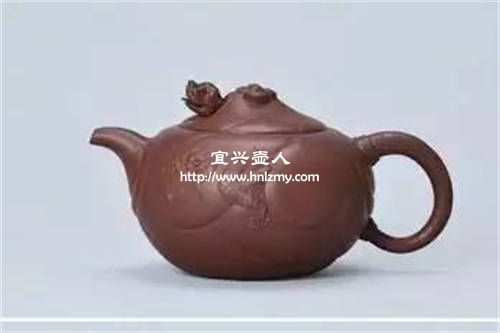 清晚期 黃玉麟制魚化龍壺