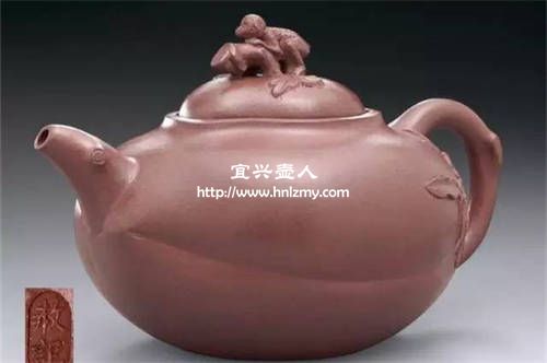 邵大赦制 紫泥福祿壽壺