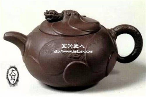 邵大亨制魚化龍壺