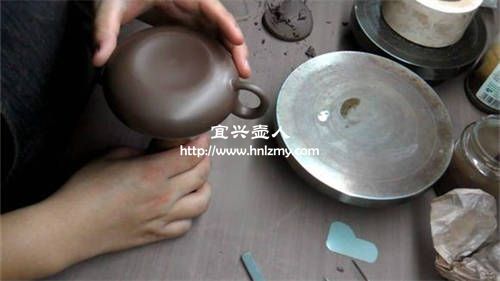 全手工制作紫砂壺
