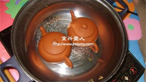 兩把紫砂壺水煮的方法開壺