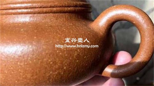40目的紫砂壺相對顆粒感不明顯