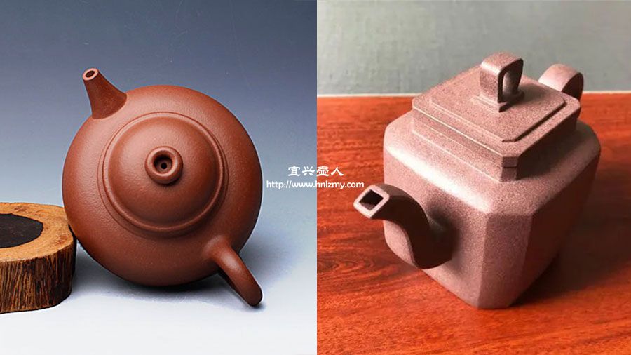 紫砂壺圓壺和方壺的對(duì)比