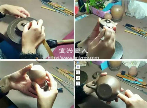 壺蓋細節的處理