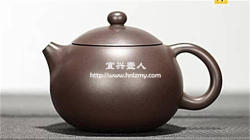 陳志豪制作原礦紫泥西施壺