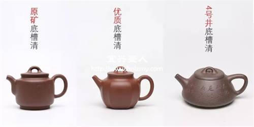 同類紫砂壺泥料才能對比